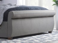 Birlea Lancaster 5ft Kingsize Grey Fabric Bed Frame With Drawers Thumbnail