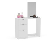 Birlea Madison White Dressing Table With Mirror Thumbnail