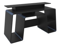 Birlea Onyx Black And Blue Gaming Desk Thumbnail