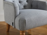 Birlea Padstow Chair In Grey Fabric Thumbnail