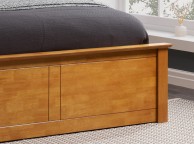 Birlea Phoenix 4ft Small Double Ottoman Lift Wooden Bed Frame In Oak Thumbnail