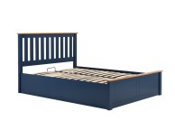 Birlea Phoenix 5ft Kingsize Navy Blue Ottoman Lift Wooden Bed Frame Thumbnail