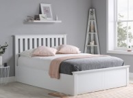 Birlea Phoenix 4ft Small Double White Ottoman Lift Wooden Bed Frame Thumbnail