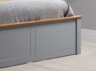 Birlea Phoenix 4ft Small Double Stone Grey Ottoman Lift Wooden Bed Frame Thumbnail