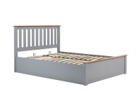 Birlea Phoenix 4ft Small Double Stone Grey Ottoman Lift Wooden Bed Frame Thumbnail