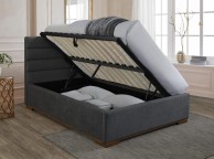 Time Living Mayfair 4ft6 Double Dark Grey Fabric Ottoman Bed Frame Thumbnail