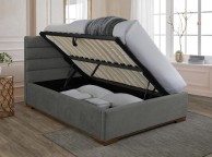 Time Living Mayfair 4ft6 Double Light Grey Fabric Ottoman Bed Frame Thumbnail