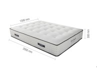 Birlea Sleepsoul Harmony 1000 Pocket And Memory Foam 5ft Kingsize Mattress Thumbnail