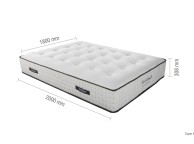 Birlea Sleepsoul Harmony 1000 Pocket And Memory Foam 6ft Super Kingsize Mattress BUNDLE DEAL Thumbnail