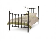 Serene Marseilles 3ft Single Black Metal Bed Frame Thumbnail