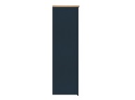 Birlea Highgate Navy Blue And Oak Finish 3 Door Wardrobe Thumbnail