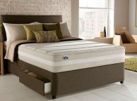 Silentnight Barcleona 3ft Single 1200 Pocket Spring System with Latex Divan Bed Thumbnail