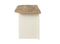 Birlea Highgate Cream And Oak Finish Corner TV Unit Thumbnail