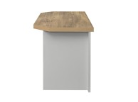 Birlea Highgate Grey And Oak Finish Corner TV Unit Thumbnail