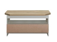 Birlea Highgate Grey And Oak Finish Corner TV Unit Thumbnail