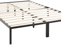 GFW Kore 4ft Small Double Black Metal Bed Frame Thumbnail