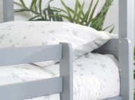 Birlea Home 3ft Single Grey Wooden Bunk Bed Thumbnail