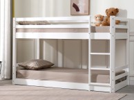 Flair Furnishings Spark Low Bunk Bed In White Thumbnail