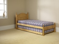 Friendship Mill Orlando 3ft Single Pine Wooden Guest Bed Frame Thumbnail