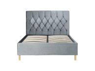 Birlea Loxley 5ft Kingsize Grey Fabric Bed Frame Thumbnail