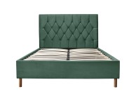 Birlea Loxley 5ft Kingsize Green Fabric Bed Frame Thumbnail