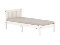 Birlea Rio 3ft Single White Washed Pine Wooden Bed Frame Thumbnail