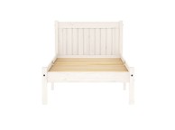 Birlea Rio 3ft Single White Washed Pine Wooden Bed Frame Thumbnail