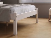 Birlea Rio 4ft6 Double White Washed Pine Wooden Bed Frame Thumbnail