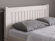 Birlea Rio 4ft6 Double White Washed Pine Wooden Bed Frame Thumbnail