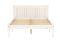 Birlea Rio 4ft6 Double White Washed Pine Wooden Bed Frame Thumbnail