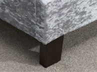Birlea Berlin 3ft Single Steel Crushed Velvet Fabric Bed Frame Thumbnail