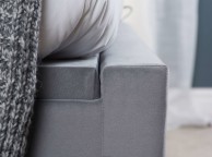 Birlea Cologne 4ft6 Double Grey Fabric Ottoman Bed Frame Thumbnail