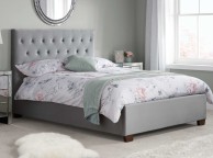 Birlea Cologne 4ft6 Double Grey Fabric Bed Frame Thumbnail