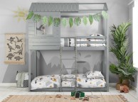 Birlea Adventure 3ft Single Grey Wooden Bunk Bed Thumbnail