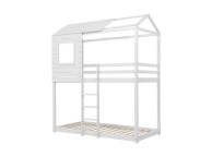 Birlea Adventure 3ft Single White Wooden Bunk Bed Thumbnail