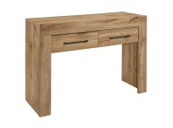 Birlea Compton Oak Finish 2 Drawer Console Table Thumbnail