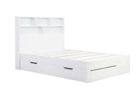 Birlea Alfie 5ft Kingsize White Storage Bed With Drawer Thumbnail