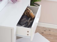 Birlea Evelyn White Dressing Table With Sliding Mirror Thumbnail