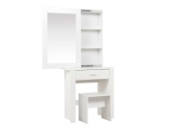 Birlea Evelyn White Dressing Table With Sliding Mirror Thumbnail