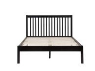 Birlea Nova 4ft Small Double Black Wooden Bed Frame Thumbnail