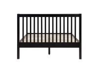 Birlea Nova 4ft6 Double Black Wooden Bed Frame Thumbnail