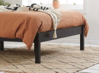Birlea Nova 4ft Small Double Black Wooden Bed Frame Thumbnail