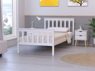 Birlea Oxford 3ft Single White Wooden Bed Frame Thumbnail