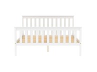 Birlea Oxford 4ft6 Double White Wooden Bed Frame Thumbnail