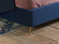 Birlea Lottie 4ft6 Double Midnight Blue Fabric Ottoman Bed Frame Thumbnail