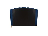 Birlea Lottie 4ft6 Double Midnight Blue Fabric Ottoman Bed Frame Thumbnail