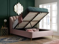 Birlea Lottie 4ft6 Double Pink Fabric Ottoman Bed Frame Thumbnail