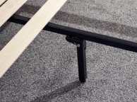 GFW Platform 4ft Small Double Black Metal Bed Frame Thumbnail