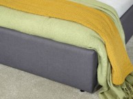 GFW Ascot 3ft Single Grey Fabric Ottoman Bed Frame Thumbnail