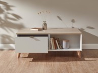 GFW Alma Coffee Table in White And Oak Thumbnail